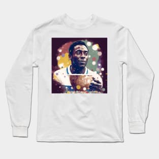 Pele holding the World Cup Long Sleeve T-Shirt